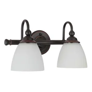 Bronze Nova Wall Bracket Light 2 Light by Lighting Inspirations, a Wall Lighting for sale on Style Sourcebook