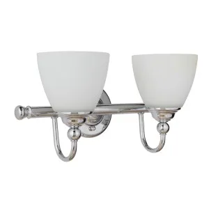 Chrome Nova Wall Bracket Light 2 Light by Lighting Inspirations, a Wall Lighting for sale on Style Sourcebook