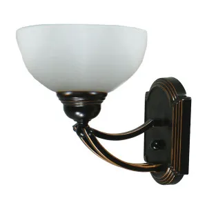 Houston Wall Bracket Light Bronze by Lighting Inspirations, a Wall Lighting for sale on Style Sourcebook
