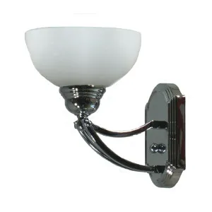 Houston Wall Bracket Light Chrome by Lighting Inspirations, a Wall Lighting for sale on Style Sourcebook