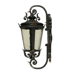 Albany Antique Bronze Wall Light IP44 Medium by Lighting Inspirations, a Outdoor Lighting for sale on Style Sourcebook