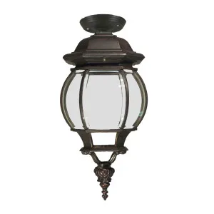 Flinders Antique Bronze Under Eave Light Medium by Lighting Inspirations, a Outdoor Lighting for sale on Style Sourcebook