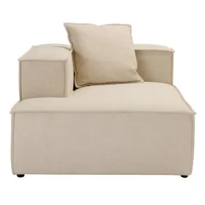 Diablo Plaza Pearl Brown Chaise Left Arm Facing Module by null, a Sofas for sale on Style Sourcebook