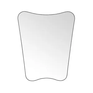 Bastille Wall Mirror Black - 80cm x 100cm by null, a Mirrors for sale on Style Sourcebook