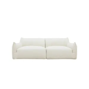 Luella Boucle Ivory Modular Sofa - 3 Seater by null, a Sofas for sale on Style Sourcebook