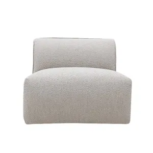 Luella Armless Sofa Module Boucle Pumice by null, a Sofas for sale on Style Sourcebook