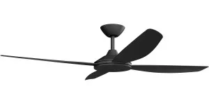 Calibo Vanga 56" DC Smart Ceiling Fan with Remote Control Black by Calibo, a Ceiling Fans for sale on Style Sourcebook