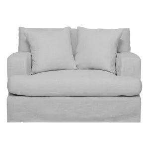 Harley Wide Armchair in Stella Light Grey by OZ Design, a Chairs for sale on Style Sourcebook