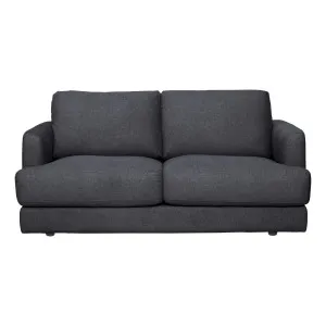 Temple 2 Seater Sofa in Belfast Charcoal by OZ Design, a Sofas for sale on Style Sourcebook