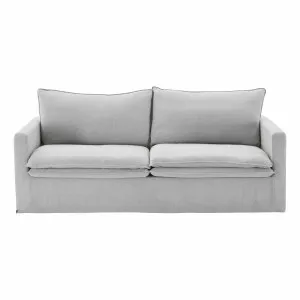 Evie 2 Seater Sofa in Lak Grey by OZ Design, a Sofas for sale on Style Sourcebook