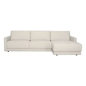Hendrix 3 Seater Sofa + Chaise RHF in Prince Beige by OZ Design, a Sofas for sale on Style Sourcebook