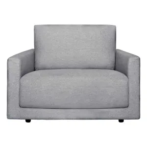 Hendrix Armchair in Prince Grey by OZ Design, a Chairs for sale on Style Sourcebook