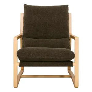 Joanna Occasional Chair in Green / Natural by OZ Design, a Chairs for sale on Style Sourcebook