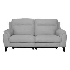 Forbes 2 Seater Recliner Sofa in Mars Silver by OZ Design, a Sofas for sale on Style Sourcebook