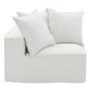 Ella Sofa Corner in Lis White by OZ Design, a Sofas for sale on Style Sourcebook