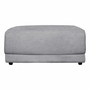 Hendrix Ottoman in Prince Grey by OZ Design, a Ottomans for sale on Style Sourcebook