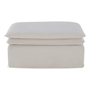 Evie Ottoman in Lak Beige by OZ Design, a Ottomans for sale on Style Sourcebook