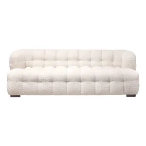 Scarlett 3 Seater Sofa in Crunch Natural by OZ Design, a Sofas for sale on Style Sourcebook
