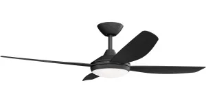 Calibo Vanga 52" DC Smart Ceiling Fan with LED Light and Remote Control Black by Calibo, a Ceiling Fans for sale on Style Sourcebook