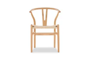 Wishbone Ark Dining Chair - Beech Wood, Natural Beech, by Lounge Lovers by Lounge Lovers, a Dining Chairs for sale on Style Sourcebook