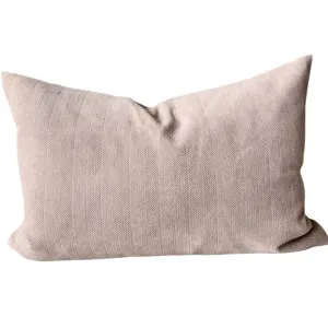 Ellie Herringbone Cushion 40x60cm Lumbar - Desert Taupe by null, a Cushions, Decorative Pillows for sale on Style Sourcebook