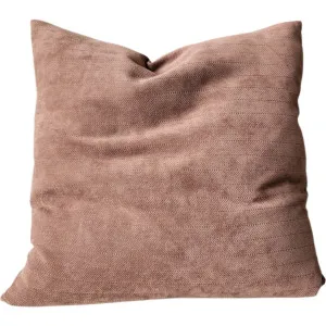 Ellie Herringbone Cushion 55cm Square - Caramel Brown by null, a Cushions, Decorative Pillows for sale on Style Sourcebook