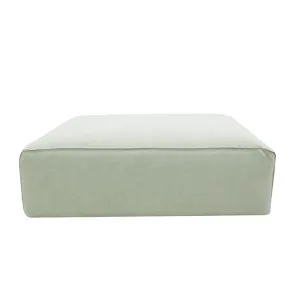 Riley Linen Oatmeal Modular Big Ottoman by null, a Ottomans for sale on Style Sourcebook