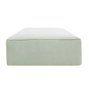 Riley Linen Oatmeal Modular Small Ottoman by null, a Ottomans for sale on Style Sourcebook
