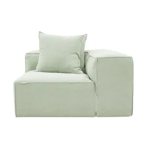 Riley Linen Oatmeal Module Corner by null, a Sofas for sale on Style Sourcebook