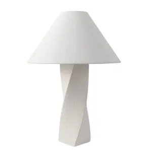 Colmar Ceramic Table Lamp White by null, a Lighting for sale on Style Sourcebook