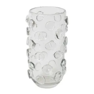 Chioma Vase Glass Clear - 30cm by null, a Vases & Jars for sale on Style Sourcebook