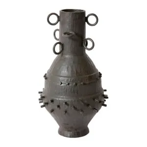 Denji Vase Porcelain Black - 49cm by null, a Vases & Jars for sale on Style Sourcebook