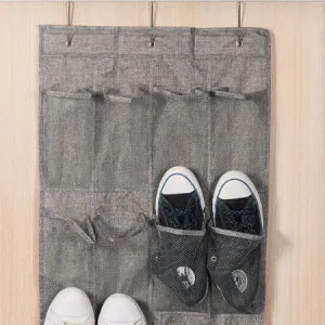 Canningvale Classico Over Door Hanging Accessory/Shoe Storage - Grey, Linen by Canningvale, a Sheets for sale on Style Sourcebook
