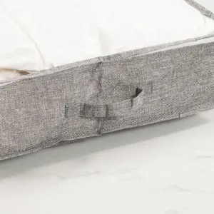 Canningvale Classico Underbed Storage Twin Pack - Grey, Linen by Canningvale, a Sheets for sale on Style Sourcebook