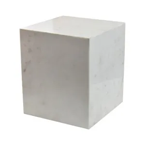 Mars Banswara Marble Side by null, a Side Table for sale on Style Sourcebook