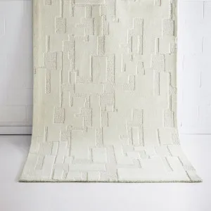 Tessa Ivory Wool Rug by null, a Contemporary Rugs for sale on Style Sourcebook