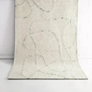 Echo Ivory Grey Wool Rug by null, a Contemporary Rugs for sale on Style Sourcebook