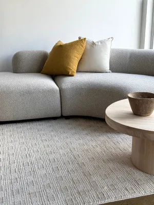 Mimi Grid Beige Rug by null, a Contemporary Rugs for sale on Style Sourcebook