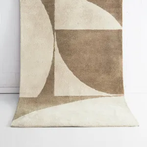 Crest Ivory Beige Wool Rug by null, a Contemporary Rugs for sale on Style Sourcebook