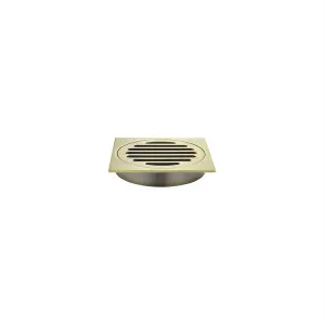 Grate Tiger Bronze Square 110x110x100mm by null, a Shower Grates & Drains for sale on Style Sourcebook