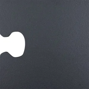 Jigsaw Black Lock Piece Matt Tile by null, a Porcelain Tiles for sale on Style Sourcebook