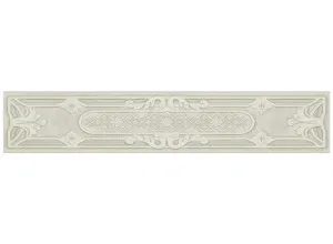 Toki White Listello Embossed Mix Matt Tile by null, a Moroccan Look Tiles for sale on Style Sourcebook