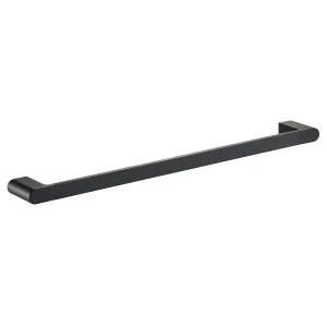 Flores Towel Rail Single 600 Matte Black by null, a Towel Rails for sale on Style Sourcebook