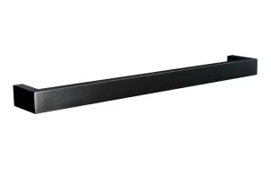 Towel Rail Heated Square 600 Gun Metal by null, a Towel Rails for sale on Style Sourcebook