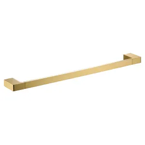 Ceram Towel Rail Single 800 Brushed Gold by null, a Towel Rails for sale on Style Sourcebook