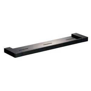Ceram Shower Shelf 550 Matte Black by null, a Shelves & Soap Baskets for sale on Style Sourcebook