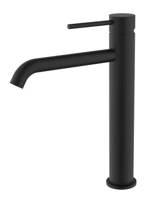 Misha Vessel Basin Mixer Matt Black by null, a Bathroom Taps & Mixers for sale on Style Sourcebook