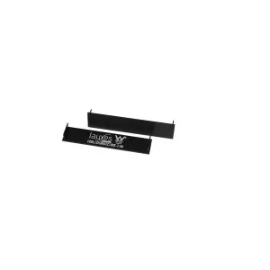 Lauxes Standard Tile Insert Floor Grate End Caps 21mm High (Pack of 2) - Midnight by null, a Shower Grates & Drains for sale on Style Sourcebook