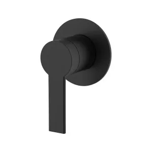 Lina Wall/Shower Mixer Matt Black by null, a Laundry Taps for sale on Style Sourcebook