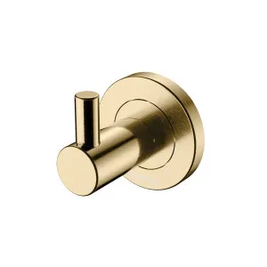 Kaya Robe Hook Urban Brass by null, a Shelves & Hooks for sale on Style Sourcebook